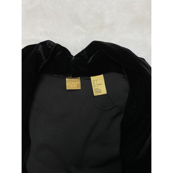 Black Velvet H&M Bodysuit - Picture 6 of 10